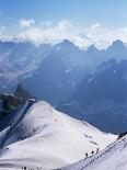 View from Mont Blanc Towards Grandes Jorasses, French Alpes, France-Upperhall Ltd-Photographic Print