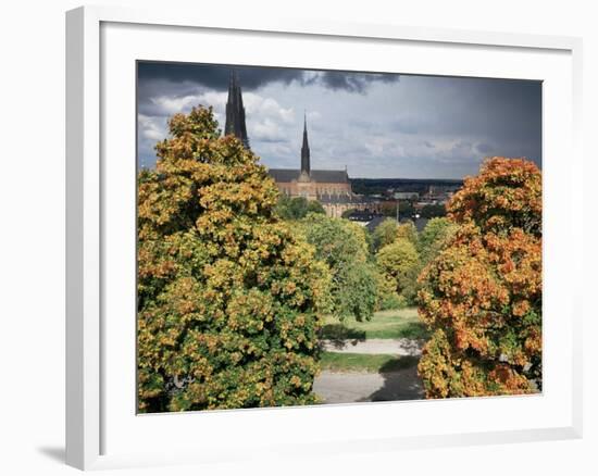 Uppsala Cathedral, Uppsala, Sweden, Scandinavia-Christopher Rennie-Framed Photographic Print