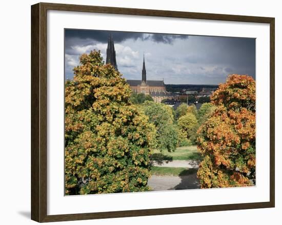 Uppsala Cathedral, Uppsala, Sweden, Scandinavia-Christopher Rennie-Framed Photographic Print