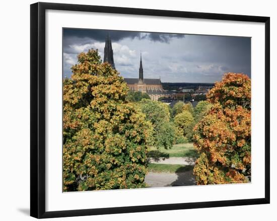 Uppsala Cathedral, Uppsala, Sweden, Scandinavia-Christopher Rennie-Framed Photographic Print