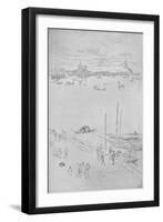 'Upright Venice', c1880, (1904)-James Abbott McNeill Whistler-Framed Giclee Print