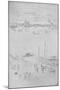 'Upright Venice', c1880, (1904)-James Abbott McNeill Whistler-Mounted Giclee Print