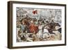 Uprising Against the Ottoman Empire. Memorial Wall Dedicated to George Kastrioti Skanderbeg-null-Framed Giclee Print