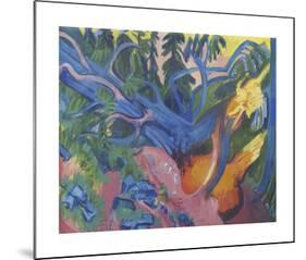 Uprooted Tree-Ernst Ludwig Kirchner-Mounted Premium Giclee Print