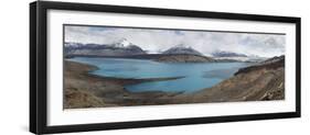 Upsala Glacier on Lago Argentino, El Calafate, Parque Nacional Los Glaciares, UNESCO World Heritage-Stuart Black-Framed Photographic Print