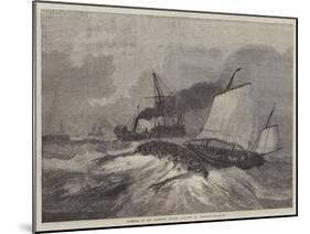 Upsetting of the Gorleston Salvage Life-Boat at Yarmouth-null-Mounted Giclee Print