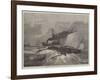 Upsetting of the Gorleston Salvage Life-Boat at Yarmouth-null-Framed Giclee Print