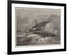 Upsetting of the Gorleston Salvage Life-Boat at Yarmouth-null-Framed Giclee Print