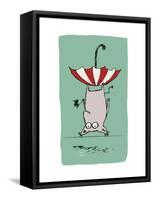 Upside Down Animal-Carla Martell-Framed Stretched Canvas