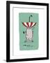 Upside Down Animal-Carla Martell-Framed Giclee Print