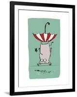 Upside Down Animal-Carla Martell-Framed Giclee Print