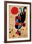 Upside-Down Figures-Joan Miro-Framed Art Print