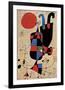 Upside-Down Figures-Joan Miro-Framed Art Print