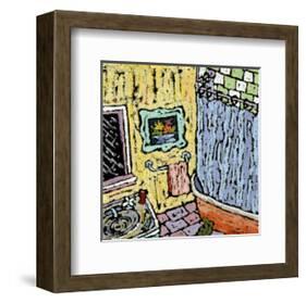 Upstairs Bath-Brett Varney-Framed Art Print