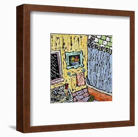 Upstairs Bath-Brett Varney-Framed Art Print