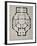 Upstairs Floor Plan-Giacomo Antonio Domenico Quarenghi-Framed Giclee Print