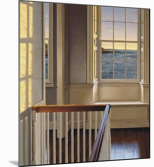 Upstairs-Edward Gordon-Mounted Art Print