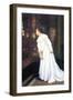 Upstairs-James Tissot-Framed Art Print