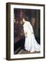 Upstairs-James Tissot-Framed Art Print