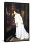 Upstairs-James Tissot-Framed Stretched Canvas