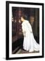 Upstairs-James Tissot-Framed Art Print