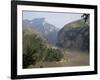 Upstream End Seen from Fengjie, Qutang Gorge, Three Gorges, Yangtze River, China-Tony Waltham-Framed Photographic Print