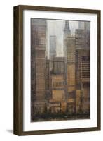 Uptown City I-Tim OToole-Framed Art Print