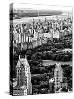 Uptown Manhattan and Central Park from the Viewing Deck of Rockefeller Center, New York-Philippe Hugonnard-Stretched Canvas