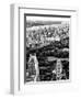 Uptown Manhattan and Central Park from the Viewing Deck of Rockefeller Center, New York-Philippe Hugonnard-Framed Photographic Print