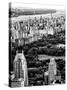 Uptown Manhattan and Central Park from the Viewing Deck of Rockefeller Center, New York-Philippe Hugonnard-Stretched Canvas