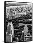 Uptown Manhattan and Central Park from the Viewing Deck of Rockefeller Center, New York-Philippe Hugonnard-Framed Stretched Canvas
