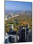 Uptown Manhattan and Central Park from the Viewing Deck of Rockerfeller Centre, New York City-Gavin Hellier-Mounted Photographic Print