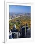 Uptown Manhattan and Central Park from the Viewing Deck of Rockerfeller Centre, New York City-Gavin Hellier-Framed Photographic Print