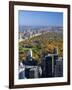 Uptown Manhattan and Central Park from the Viewing Deck of Rockerfeller Centre, New York City-Gavin Hellier-Framed Photographic Print