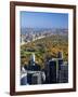 Uptown Manhattan and Central Park from the Viewing Deck of Rockerfeller Centre, New York City-Gavin Hellier-Framed Photographic Print