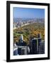 Uptown Manhattan and Central Park from the Viewing Deck of Rockerfeller Centre, New York City-Gavin Hellier-Framed Photographic Print