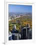 Uptown Manhattan and Central Park from the Viewing Deck of Rockerfeller Centre, New York City-Gavin Hellier-Framed Photographic Print