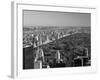 Uptown Manhattan and Central Park from the Viewing Deck of Rockerfeller Centre, New York City-Gavin Hellier-Framed Photographic Print