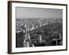 Uptown Manhattan and Central Park from the Viewing Deck of Rockerfeller Centre, New York City-Gavin Hellier-Framed Photographic Print