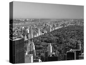 Uptown Manhattan and Central Park from the Viewing Deck of Rockerfeller Centre, New York City-Gavin Hellier-Stretched Canvas