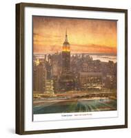 Uptown Manhattan Parkway-Andrew Sullivan-Framed Art Print