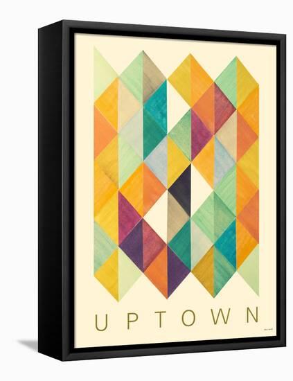 Uptown Poster-Lanie Loreth-Framed Stretched Canvas