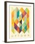 Uptown Poster-Lanie Loreth-Framed Art Print