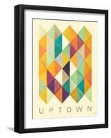 Uptown Poster-Lanie Loreth-Framed Art Print