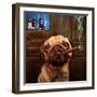 Uptown Pug-Lucia Heffernan-Framed Art Print