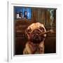 Uptown Pug-Lucia Heffernan-Framed Art Print