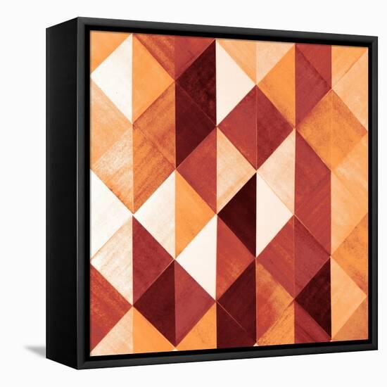 Uptown Rust I-Lanie Loreth-Framed Stretched Canvas