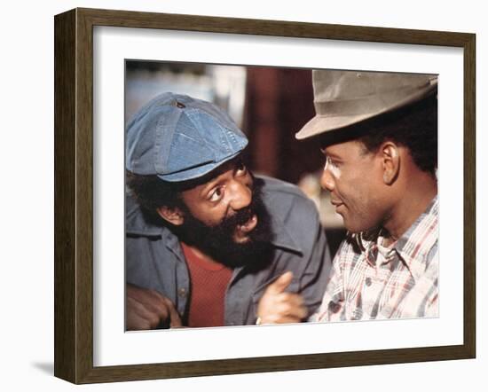 Uptown Saturday Night, Bill Cosby, Sidney Poitier, 1974-null-Framed Photo