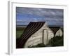 Upturned Boats Used as Sheds, Lindisfarne (Holy Island), Northumbria, England-Jean Brooks-Framed Photographic Print