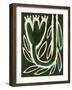 Upwards (Green)-Treechild-Framed Photographic Print